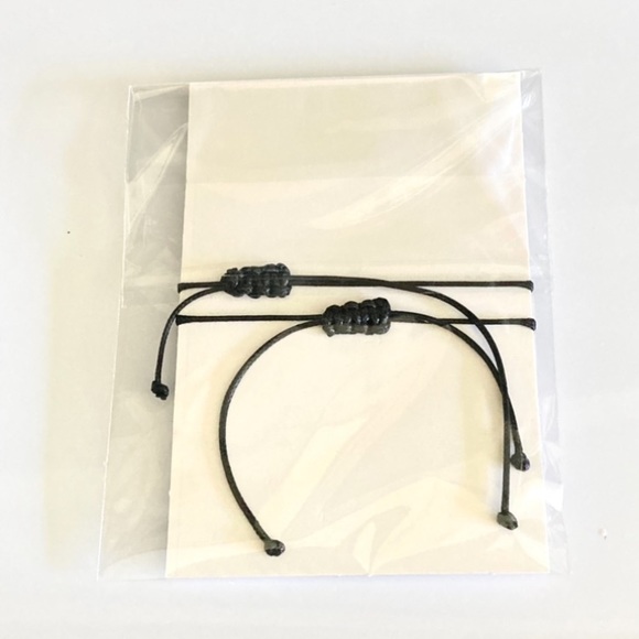 NEW Pride Love is Love Be Yourself Rainbow Bead Cord Bracelet Set - Picture 3 of 3